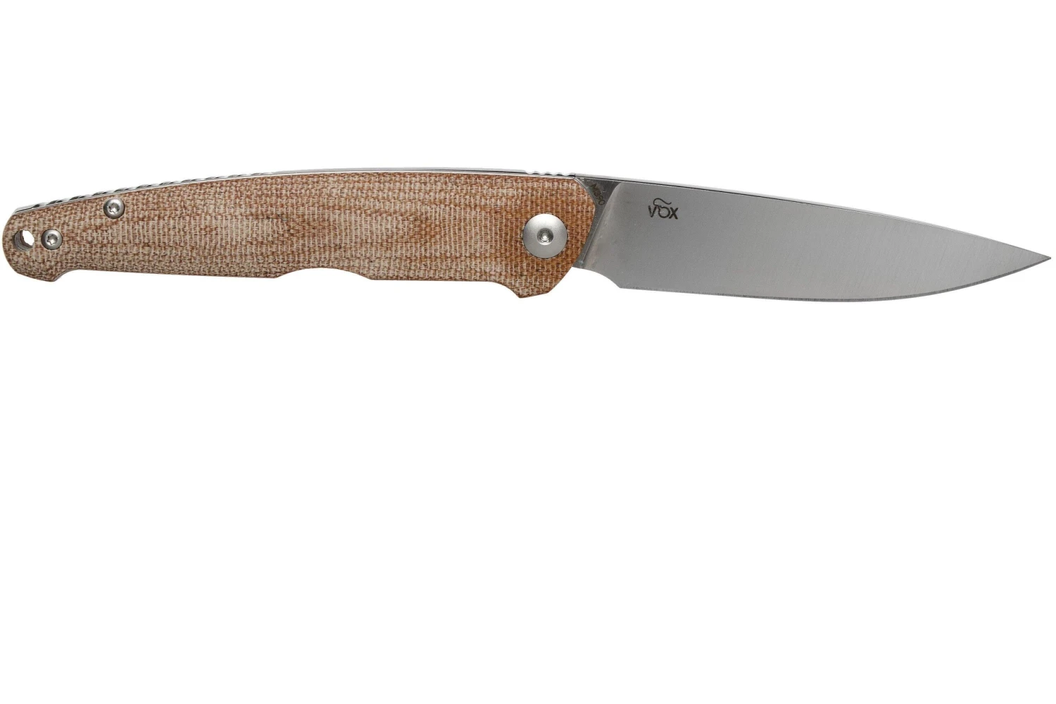 Viper Key V5976CN Natural Canvas Micarta Couteau De Pohce, Jesper Voxnaes Design 2 Viper Key V5976CN Natural Canvas Micarta Couteau De Pohce, Jesper Voxnaes Design – Image 2