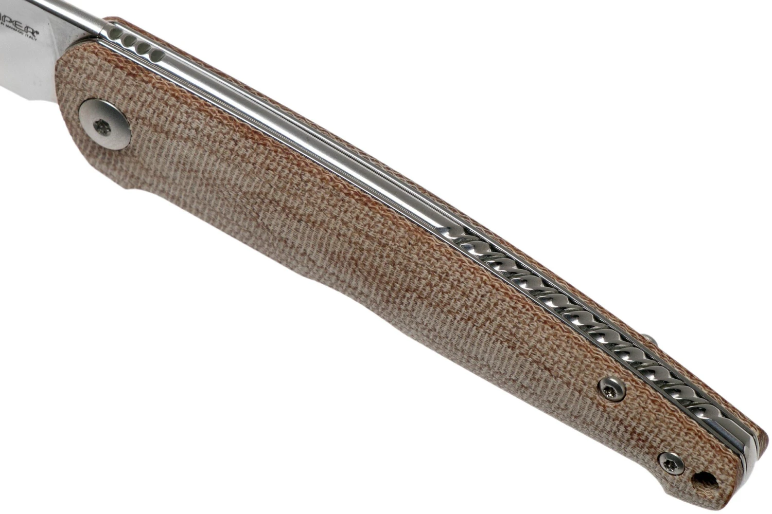 Viper Key V5976CN Natural Canvas Micarta Couteau De Pohce, Jesper Voxnaes Design 7 Viper Key V5976CN Natural Canvas Micarta Couteau De Pohce, Jesper Voxnaes Design – Image 7