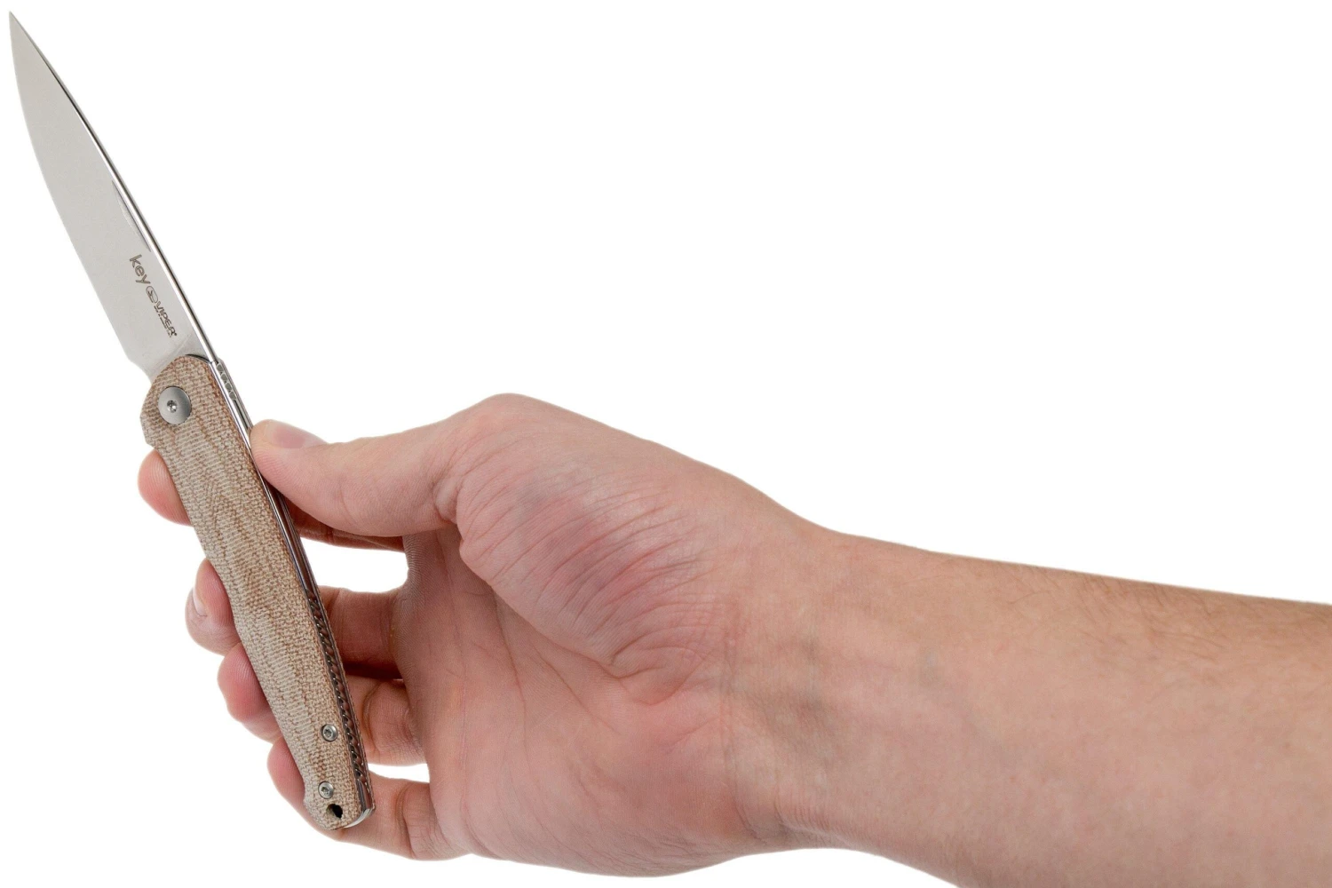 Viper Key V5976CN Natural Canvas Micarta Couteau De Pohce, Jesper Voxnaes Design 8 Viper Key V5976CN Natural Canvas Micarta Couteau De Pohce, Jesper Voxnaes Design – Image 8