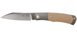 Viper Hug 2 V5994CN Natural Canvas Micarta Couteau De Poche, Sacha Thiel Design