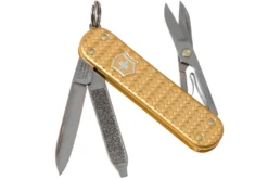 Victorinox Classic SD Precious Alox, Brass Gold 0.6221.408G Couteau Suisse