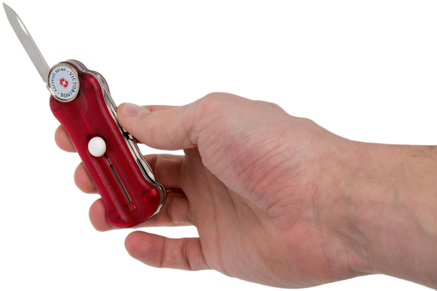 Victorinox Golf Tool Rouge Transparent 0.7052.T 6 Victorinox Golf Tool Rouge Transparent 0.7052.T – Image 6