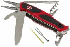 Victorinox Rangergrip 174 Handyman Rouge-noir 0.9728.WC Couteau Suisse