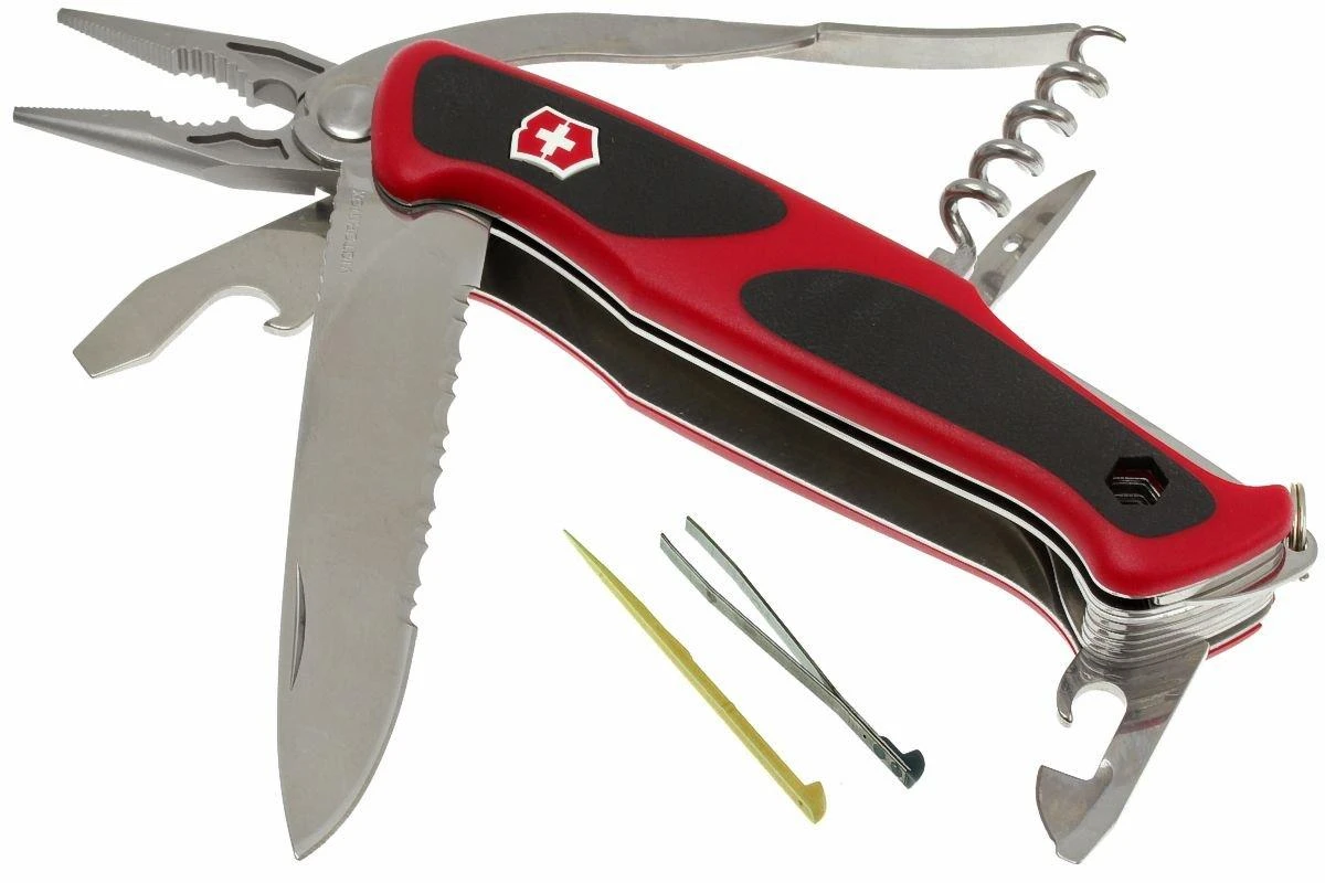 Victorinox Rangergrip 174 Handyman Rouge-noir 0.9728.WC Couteau Suisse 1 Victorinox Rangergrip 174 Handyman Rouge-noir 0.9728.WC Couteau Suisse
