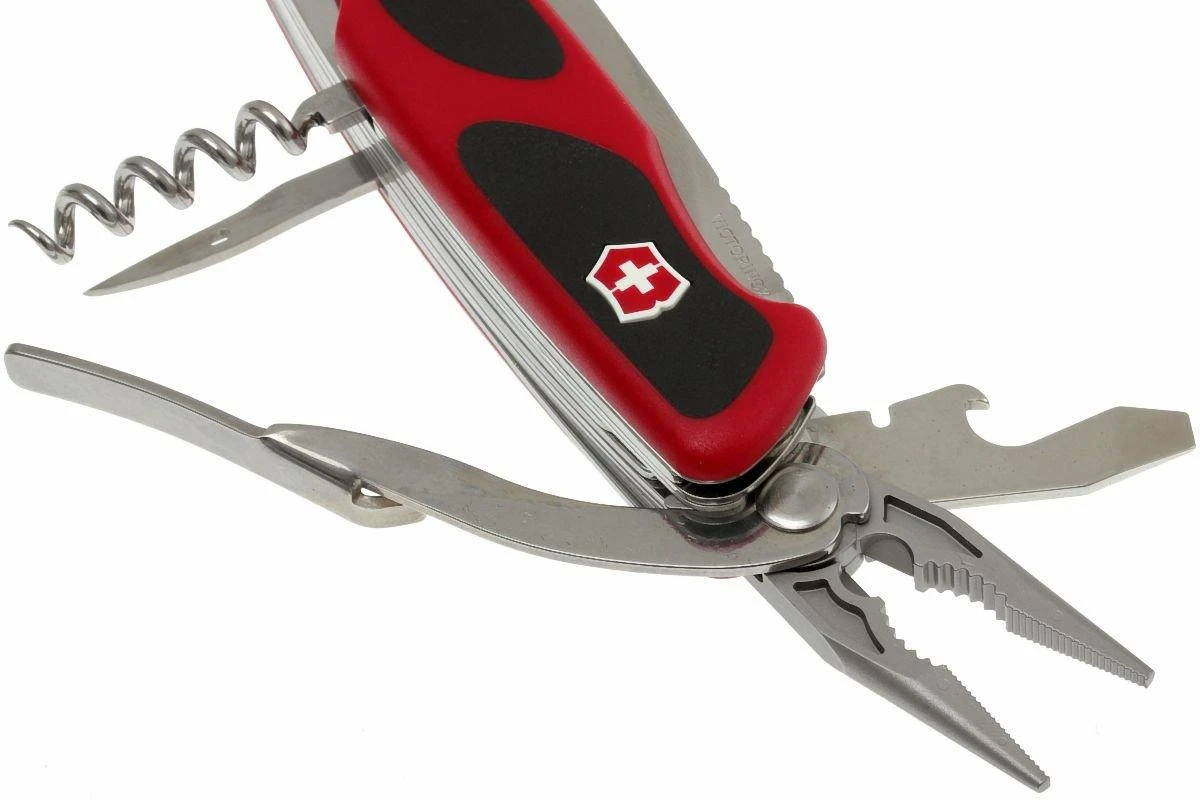 Victorinox Rangergrip 174 Handyman Rouge-noir 0.9728.WC Couteau Suisse 2 Victorinox Rangergrip 174 Handyman Rouge-noir 0.9728.WC Couteau Suisse – Image 2