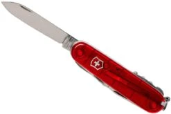Victorinox Climber Rouge Transparent 1.3703.T Couteau Suisse -Meilleurs Couteaux VT1 3703 T 03 victorinox vt1 3703 t 03
