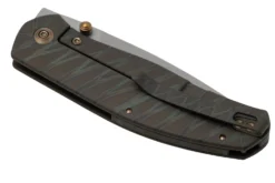 WE Knife Esprit 20025B-B Bead Blasted, Tiger Stripe Pattern Flamed Titanium Couteau De Poche, Ray Laconico Design 13 WE Knife Esprit 20025B-B Bead Blasted, Tiger Stripe Pattern Flamed Titanium Couteau De Poche, Ray Laconico Design -Meilleurs Couteaux WKWE20025B B 07 weknife scaled