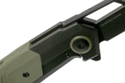 WE Knife Arsenal WE20073-2 Blackwashed, Green G10 Couteau De Poche, Ostap Hel Design -Meilleurs Couteaux WKWE20073 2 06 we knife scaled