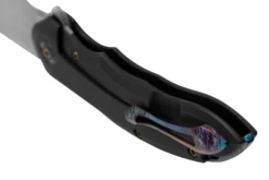 WE Knife Makani WE21048B-3, Black Titanium, Flamed Titanium Inlay, CPM 20CV Couteau De Poche 10 WE Knife Makani WE21048B-3, Black Titanium, Flamed Titanium Inlay, CPM 20CV Couteau De Poche -Meilleurs Couteaux WKWE21048B 3 04 weknife scaled