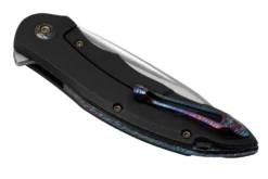 WE Knife Makani WE21048B-3, Black Titanium, Flamed Titanium Inlay, CPM 20CV Couteau De Poche 13 WE Knife Makani WE21048B-3, Black Titanium, Flamed Titanium Inlay, CPM 20CV Couteau De Poche -Meilleurs Couteaux WKWE21048B 3 07 weknife scaled