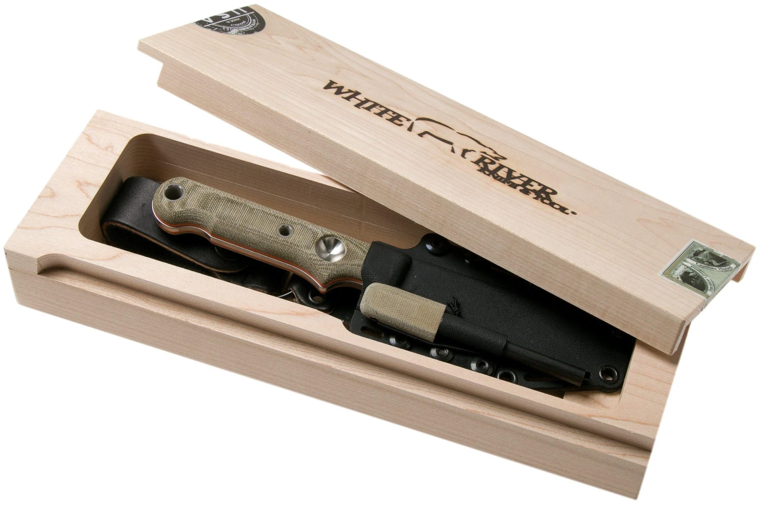 White River Knives FC4 Firecraft Couteau De Survie, étui Kydex Avec Pierre à Feu 9 White River Knives FC4 Firecraft Couteau De Survie, étui Kydex Avec Pierre à Feu – Image 9